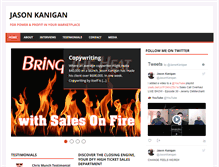 Tablet Screenshot of jasonkanigan.com